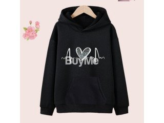 BLACK COLOUR LADIES HOODIE