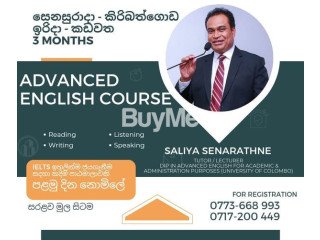 ADVANCED ENGLISH COURSE