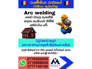 OVERSEAS JOBS FOR ARC WELDING IN ROMANIA