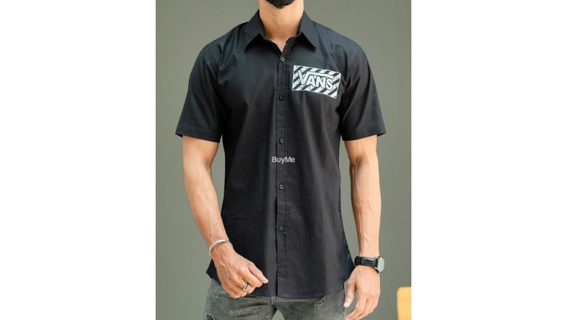 black-colour-short-sleeve-shirt-big-0