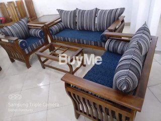 WOODEN SOFA SET - 46