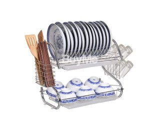 2 LAYER DISH DRAINER