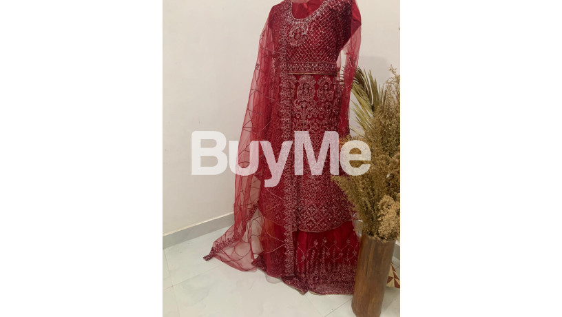 red-color-net-embroided-dress-with-dupatta-big-1