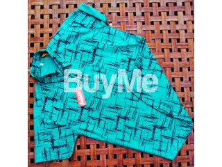 UNISEX SHIRT SEA GREEN