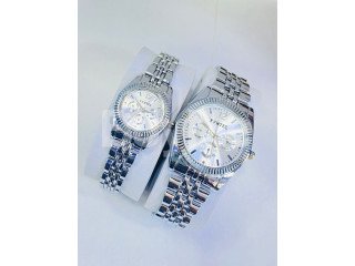 COUPLE WATCHES SILVER