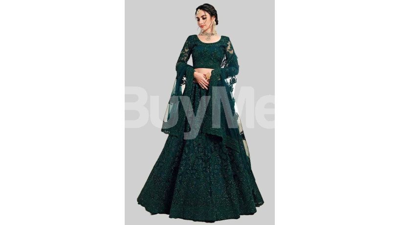 lehenga-set-dark-green-big-0