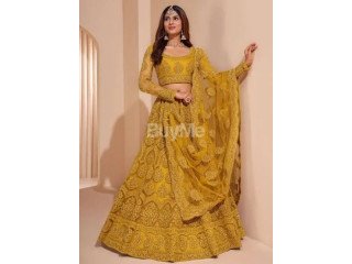 LEHENGA SET - YELLOW