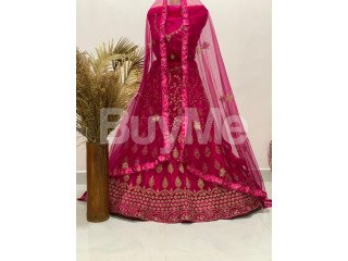 PINK BRIDAL LEHENGA