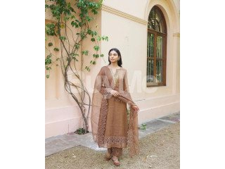 BROWN COLOR SALWAR KIT