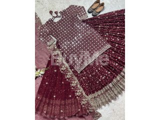 LEHENGA - MAGENTA COLOR