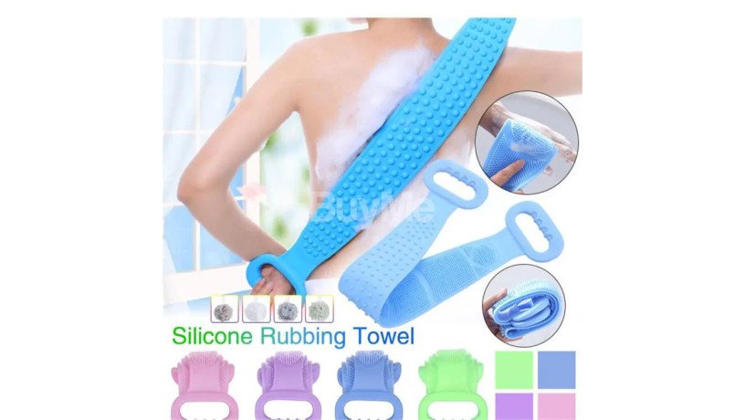 silica-gel-bath-brush-towl-two-stop-scrubbing-belt-body-scrub-with-body-cleaner-and-shamboo-massager-big-3