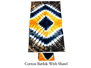 COTTON BATHIK WITH SHAWL - 6