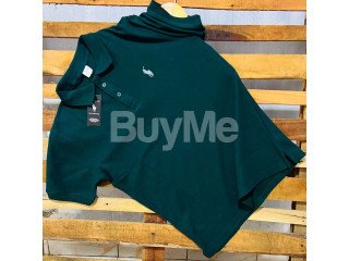 TOMMY / POLO / LACOSTE COLLAR TSHIRTS PREMIUM QUALITY - DARK GREEN