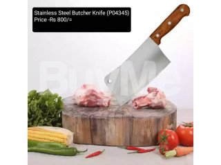 STAINLESS STEEL BUTCHER KNIFE