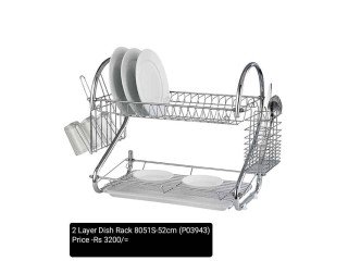 2 LAYER DISH RACK 8051S - 52CM