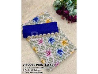 VISCOSE PRINTED SET - 7