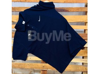 NIKE COLLAR TSHIRTS PREMIUM QUALITY 220 GSM - DARK BLUE