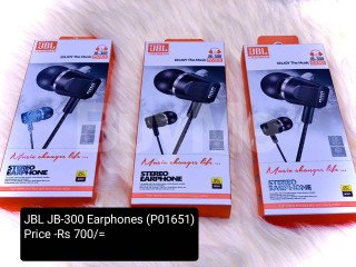 JBL JB-300 EARPHONES