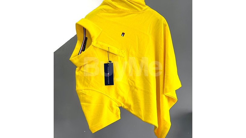 tommy-brand-collar-t-shirts-yellow-big-0