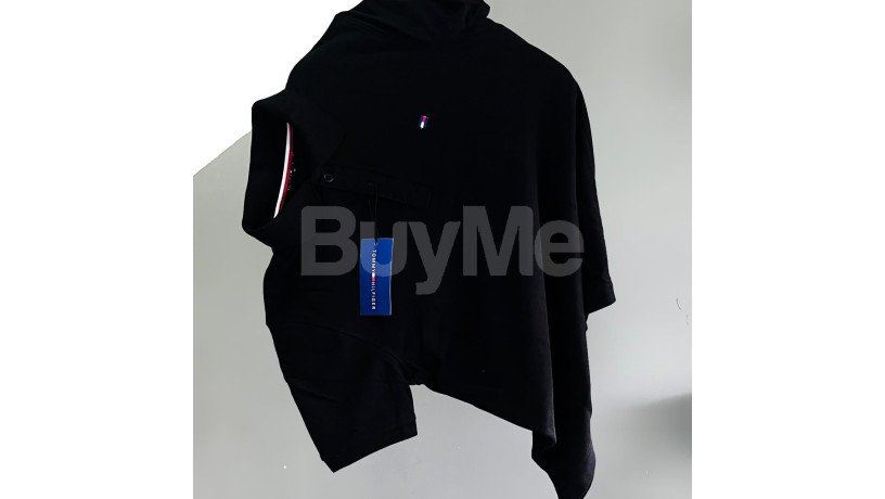 tommy-brand-collar-t-shirts-black-big-0