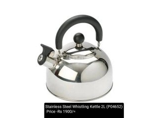 STAINLESS STEEL WHISTLING KETTLE 2L